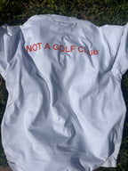 Camiseta "NOT A GOLF CLUB" Blanca